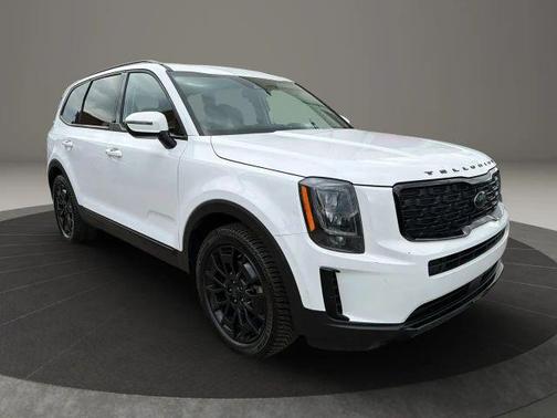 White 2021 Kia Telluride EX