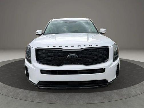 White 2021 Kia Telluride EX