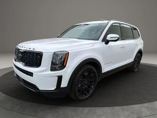 White 2021 Kia Telluride EX