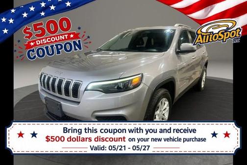 Silver 2020 Jeep Cherokee Latitude