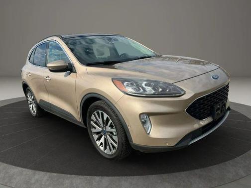 Gold 2020 Ford Escape Titanium Hybrid