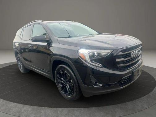 Black 2021 GMC Terrain SLT