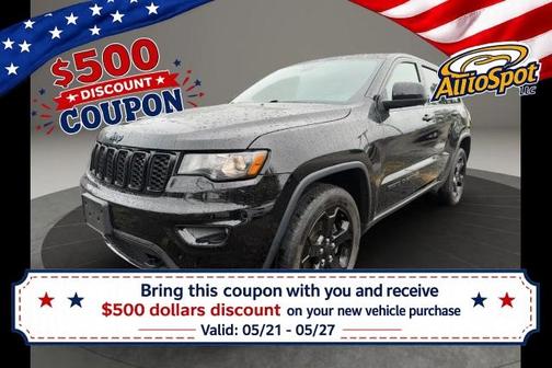 Black 2019 Jeep Grand Cherokee Upland