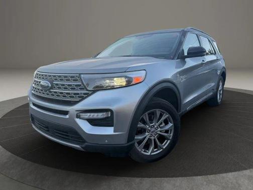Silver 2021 Ford Explorer Limited