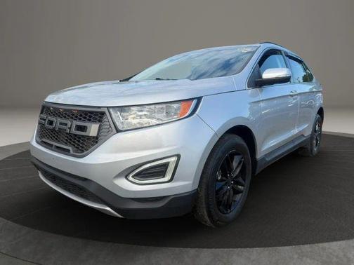 Silver 2018 Ford Edge SEL