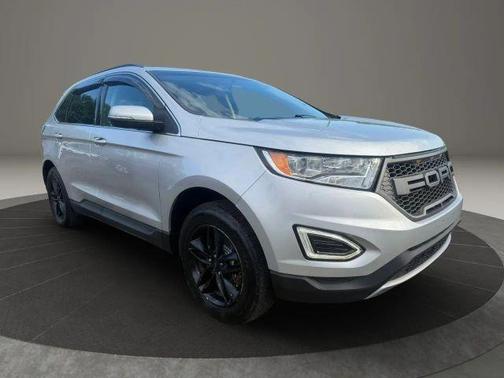 Silver 2018 Ford Edge SEL