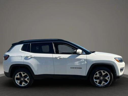 White 2021 Jeep Compass Limited