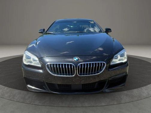 Black 2017 BMW 650 Gran Coupe i xDrive