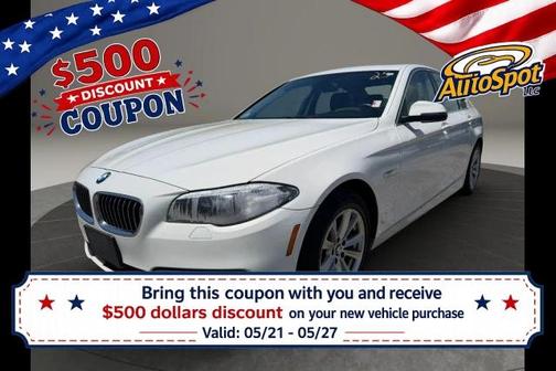 White 2014 BMW 528 i xDrive