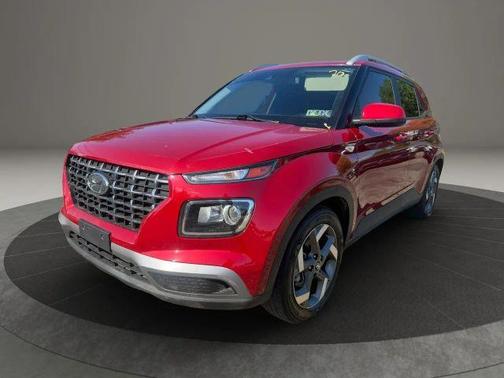 Red 2022 Hyundai VENUE SEL