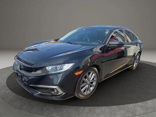 Black 2019 Honda Civic EX-L