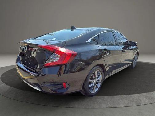 Black 2019 Honda Civic EX-L