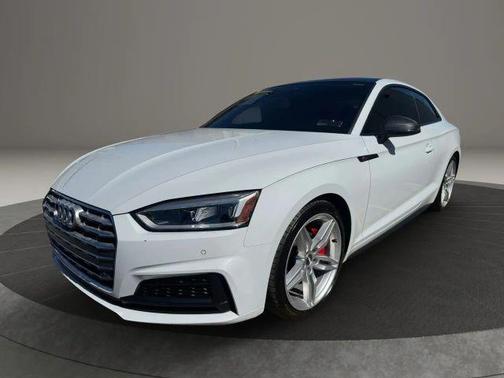 Glacier White Metallic 2019 Audi A5 2.0T Premium Plus