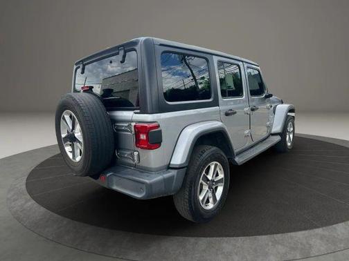 Silver 2018 Jeep Wrangler Unlimited Sahara