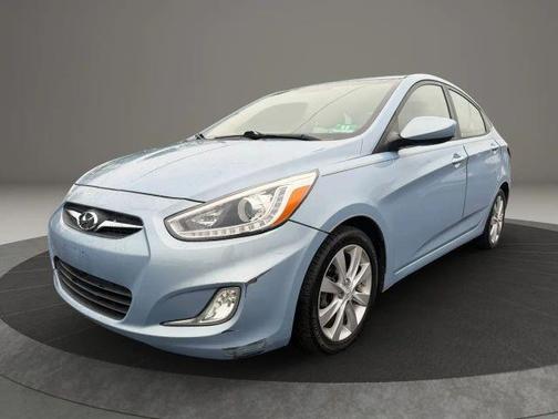 Clearwater Blue Metallic 2014 Hyundai Accent GLS
