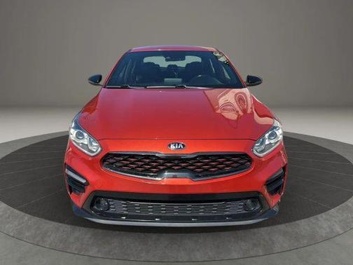 Orange 2021 Kia Forte GT-Line