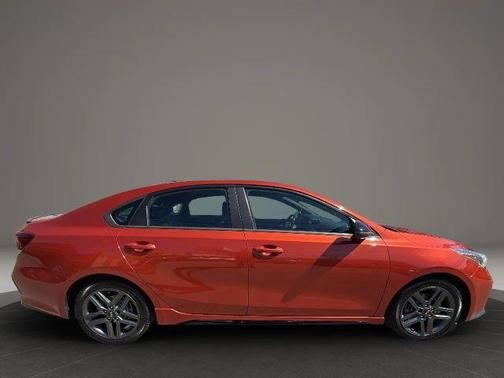 Orange 2021 Kia Forte GT-Line