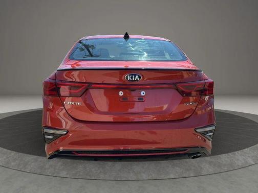Orange 2021 Kia Forte GT-Line