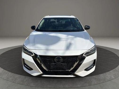 Aspen White 2021 Nissan Sentra SR