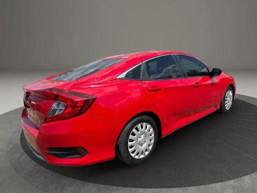 Red 2019 Honda Civic LX