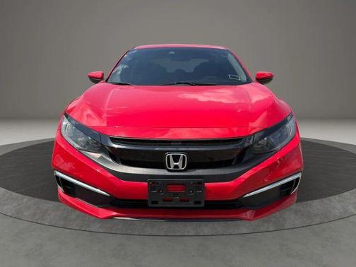 Red 2019 Honda Civic LX
