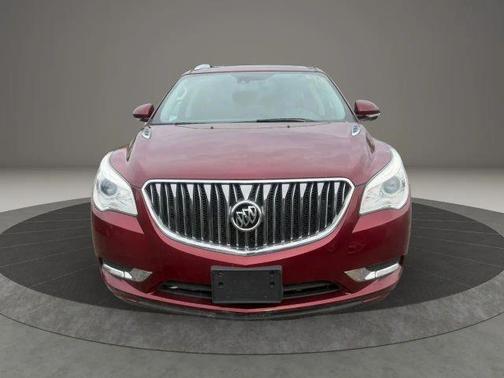 Red 2017 Buick Enclave Premium