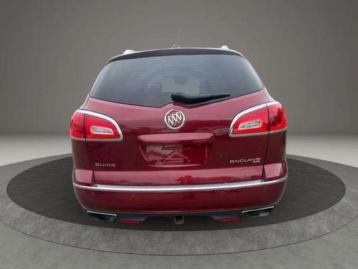 Red 2017 Buick Enclave Premium