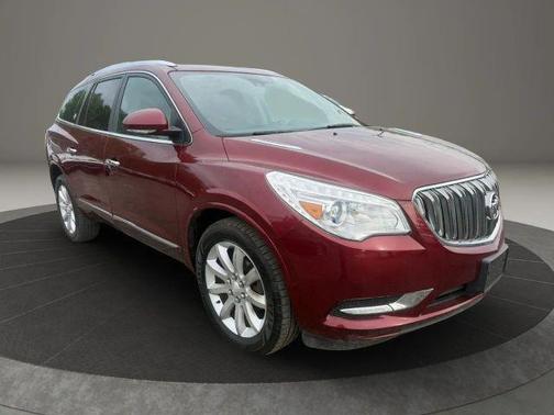 Red 2017 Buick Enclave Premium