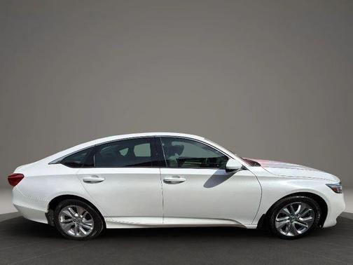 White 2019 Honda Accord LX