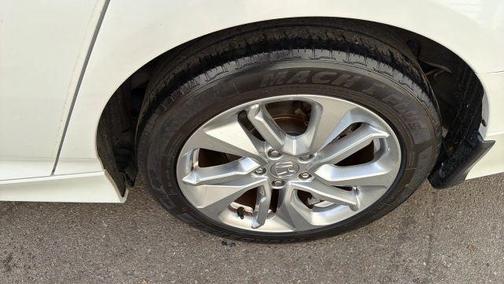 White 2019 Honda Accord LX