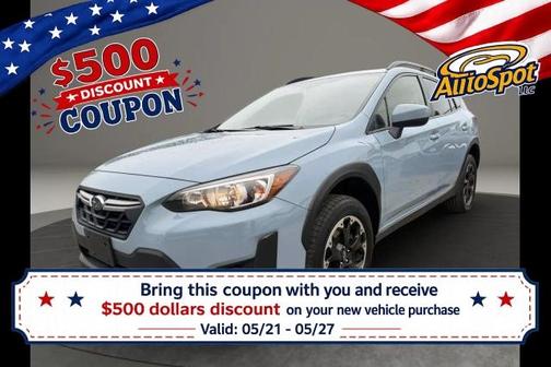 Cool-Gray Khaki 2023 Subaru Crosstrek Premium