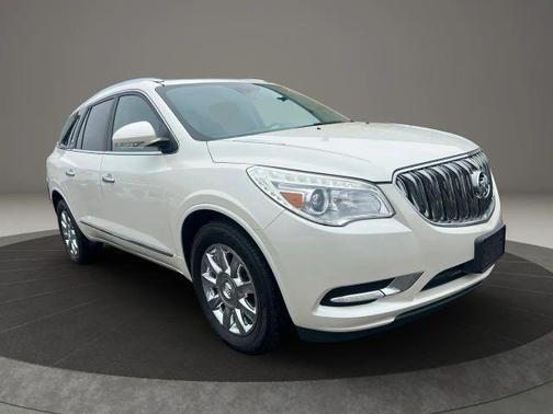 White 2015 Buick Enclave Leather