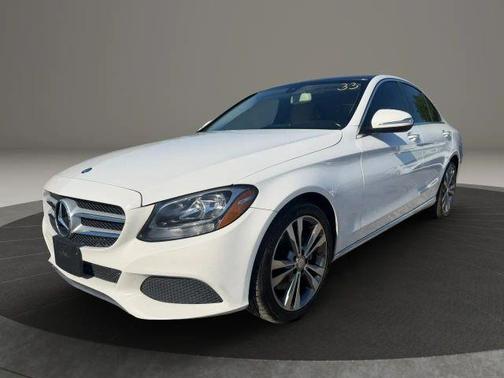White 2015 Mercedes-Benz C-Class C 300 4MATIC