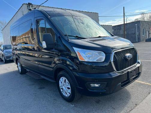 Black 2021 Ford Transit-350 XLT