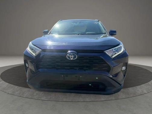Blue 2019 Toyota RAV4 Hybrid XLE