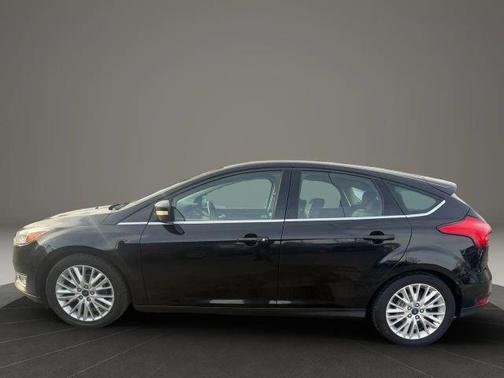 Black 2017 Ford Focus Titanium