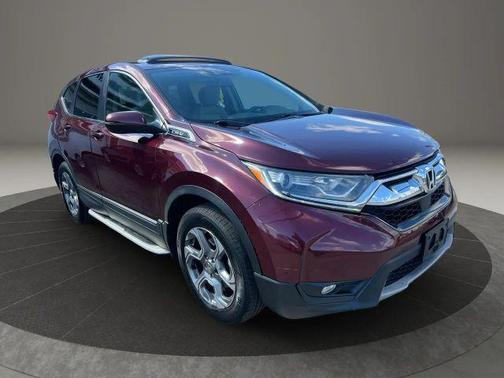 Red 2018 Honda CR-V EX