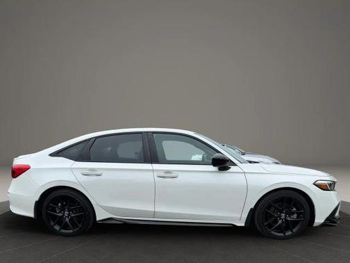 White 2023 Honda Civic Si Base