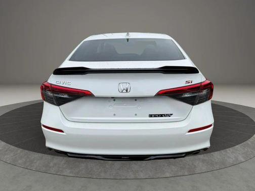 White 2023 Honda Civic Si Base