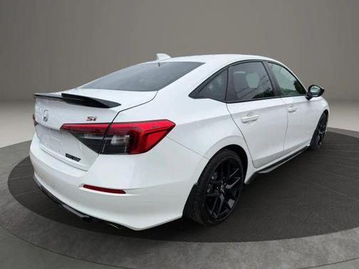 White 2023 Honda Civic Si Base