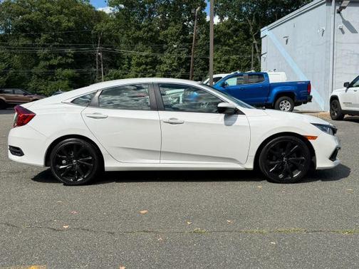 White 2021 Honda Civic Sport