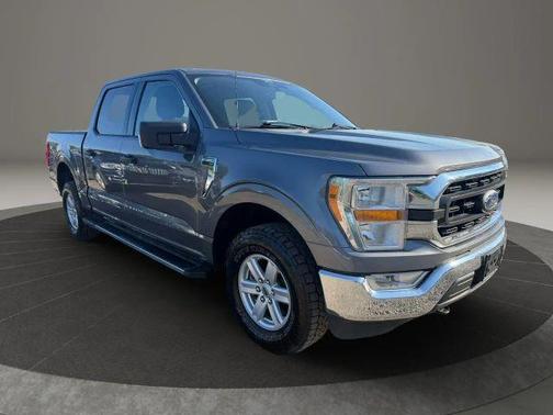 Gray 2021 Ford F-150 XLT