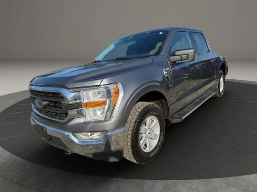 Gray 2021 Ford F-150 XLT