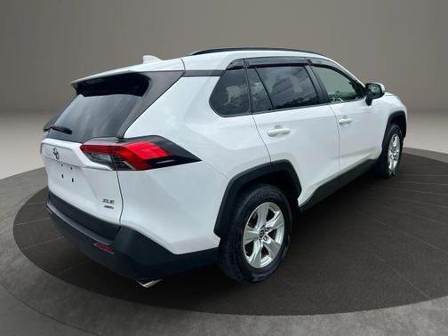 White 2019 Toyota RAV4 XLE