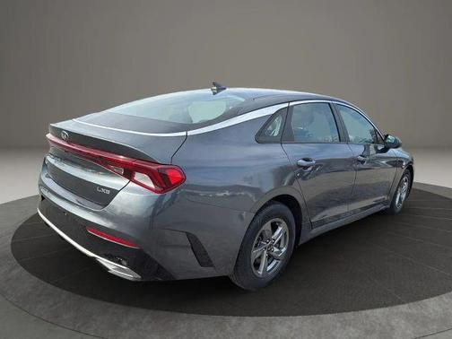 Gray 2021 Kia K5 LXS