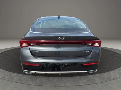 Gray 2021 Kia K5 LXS