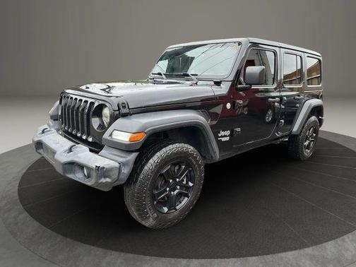 Black 2019 Jeep Wrangler Unlimited Sport S