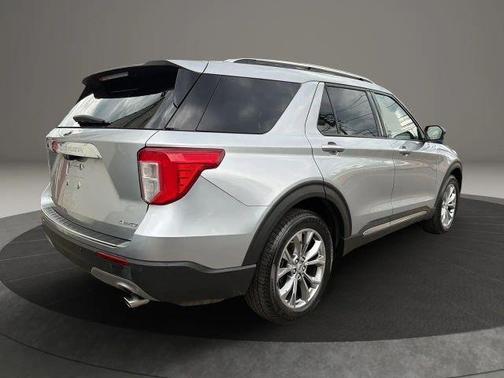Silver 2021 Ford Explorer Limited