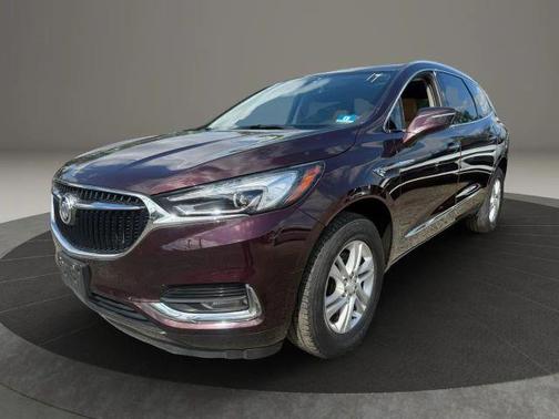 Red 2018 Buick Enclave Essence