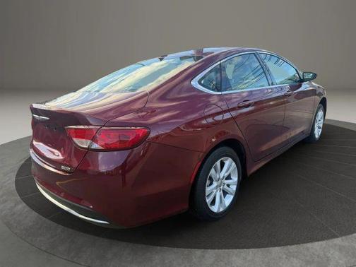 Red 2015 Chrysler 200 Limited